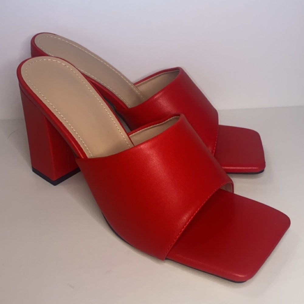 Brand- Shein. Red heels